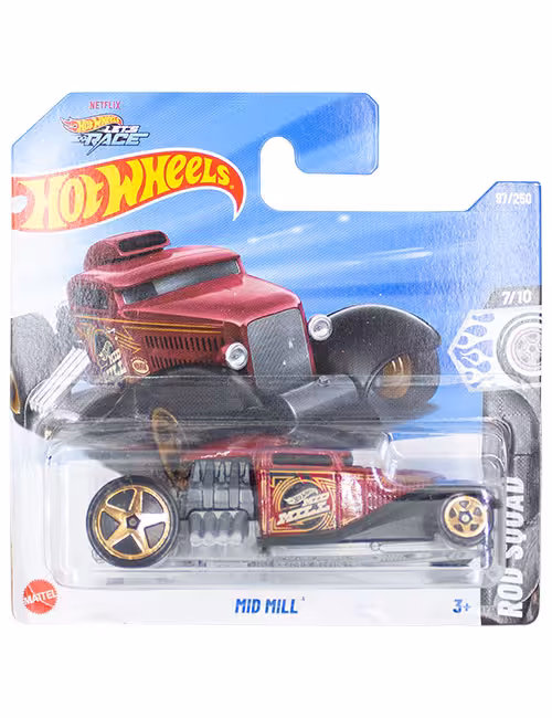 ماشین دکوری مدل Mid Mill برند Hot Wheels