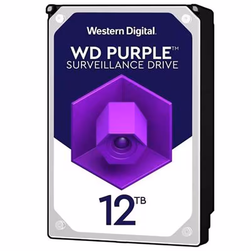 هارد اینترنال 12 ترابایت وسترن دیجیتال بنفش WESTERN PURPLE