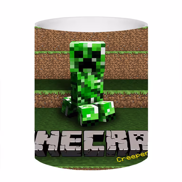 ماگ طرح کریپر ماینکرافت creeper mine craft کد 444