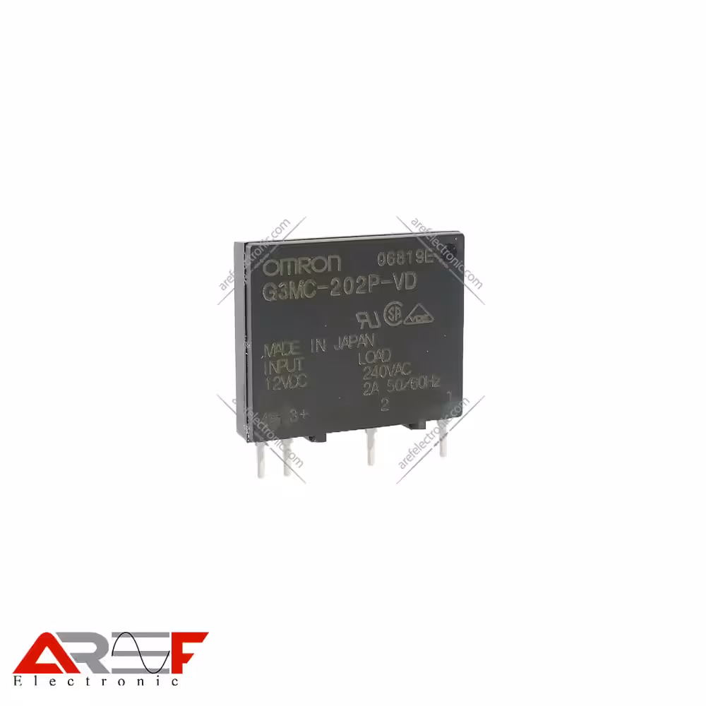 رله امرن مدل SSR دارای 12 ولت و 4 پین - فروشگاه عارف الکترونیک