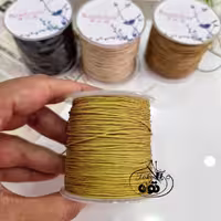 نخ دستبندی طلایی دندلیون (بسته 5 متری)