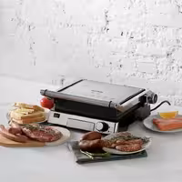 دستگاه گریل و ساندویچ‌ ساز Karaca ترکیه مدل Biogranit با بدنه استیل ضد زنگ