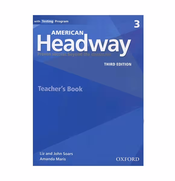 American Headway 3 Teacher&#039;s Book Third Edition کتاب معلم امریکن هدوی سه ویرایش سوم