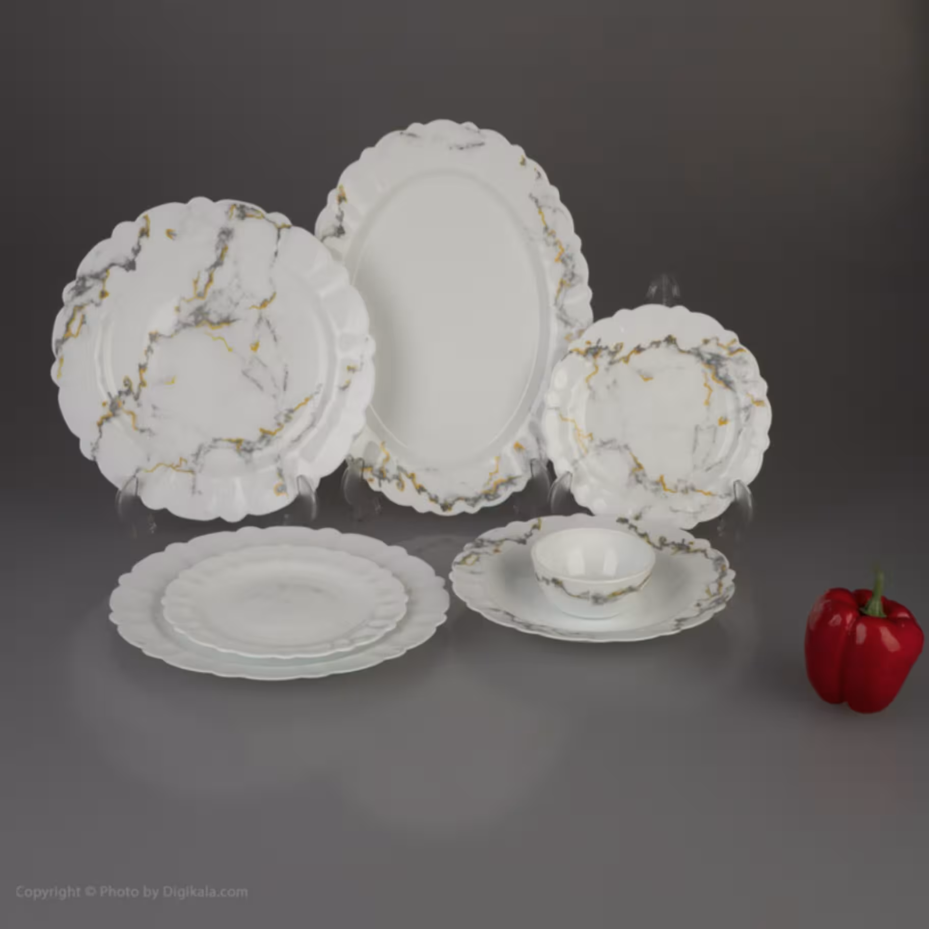 سرویس آرکوپال 25 پارچه مدل اونیکس ماربل