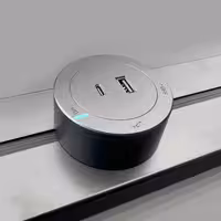 ماژول USB3 مگنتیک FlexiConnect رنگ مشکی مات فانتونی N433