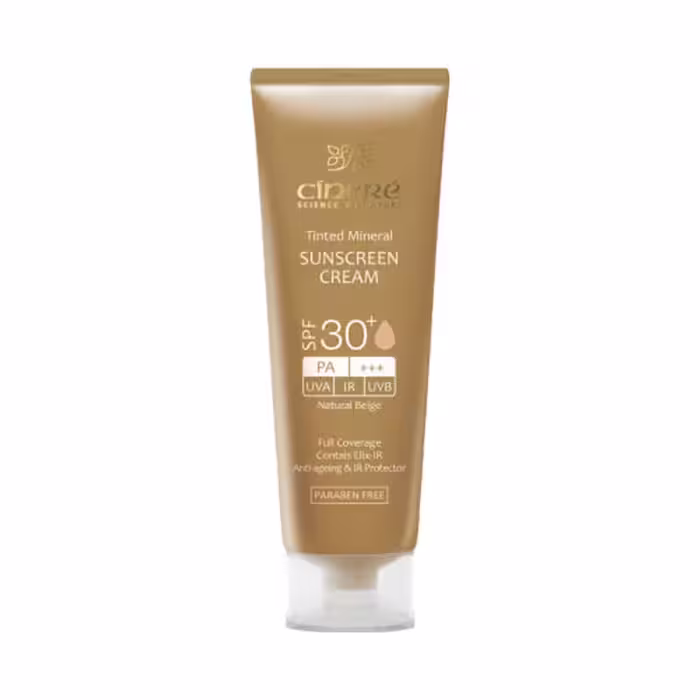 کرم ضد آفتاب رنگی SPF30 دارای پوشانندگی بالا همانند BB کرم سینره(حجم: 50 میلی‌لیتر)