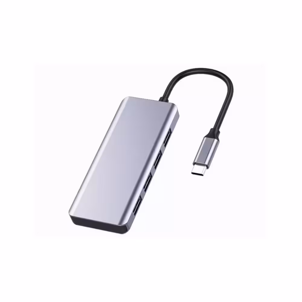 هاب 5 در 1 تایپ سی رسی مدل Recci 5-in-1 Hub RH06