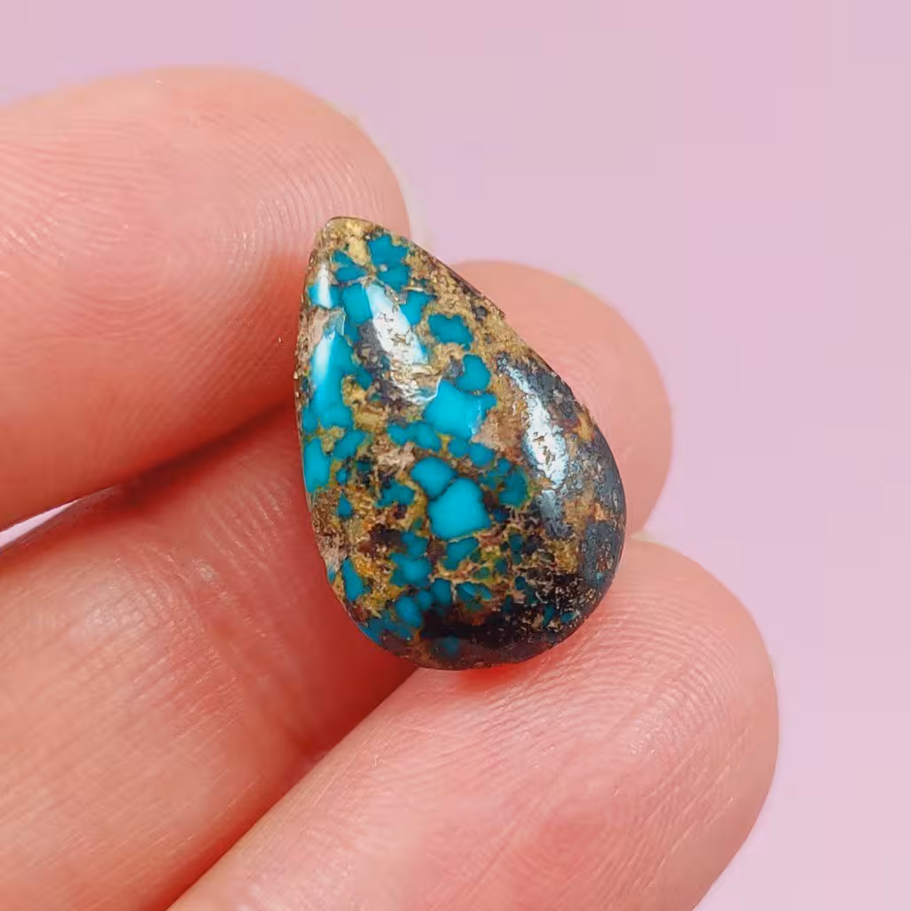 فیروزه اشکی عنکبوتی اصیل نیشابوری کد: 1045 M