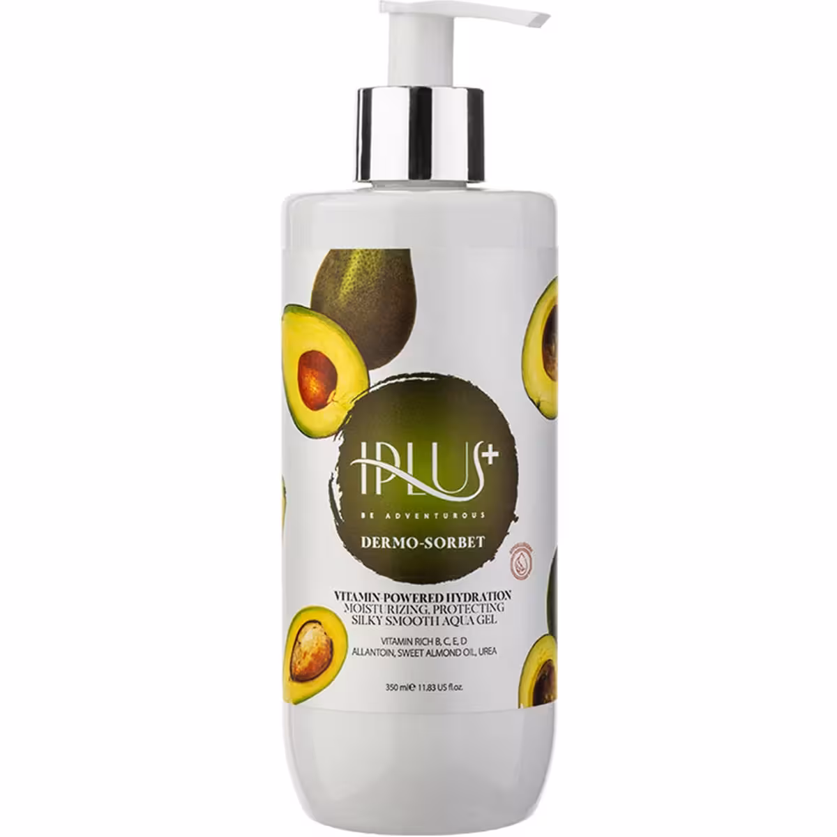 ژل آبرسان و نرم کننده و تقویت کننده پوست حاوی عصاره آووکادو آی پلاس _ Iplus Softing & Hydrating Gel 350 ml_ آی پلاس