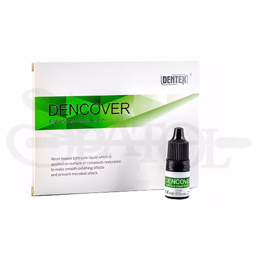مایع پولیش (گلیز کامپوزیت ) لایت کیور DENTEX دنکاور DENCOVER
