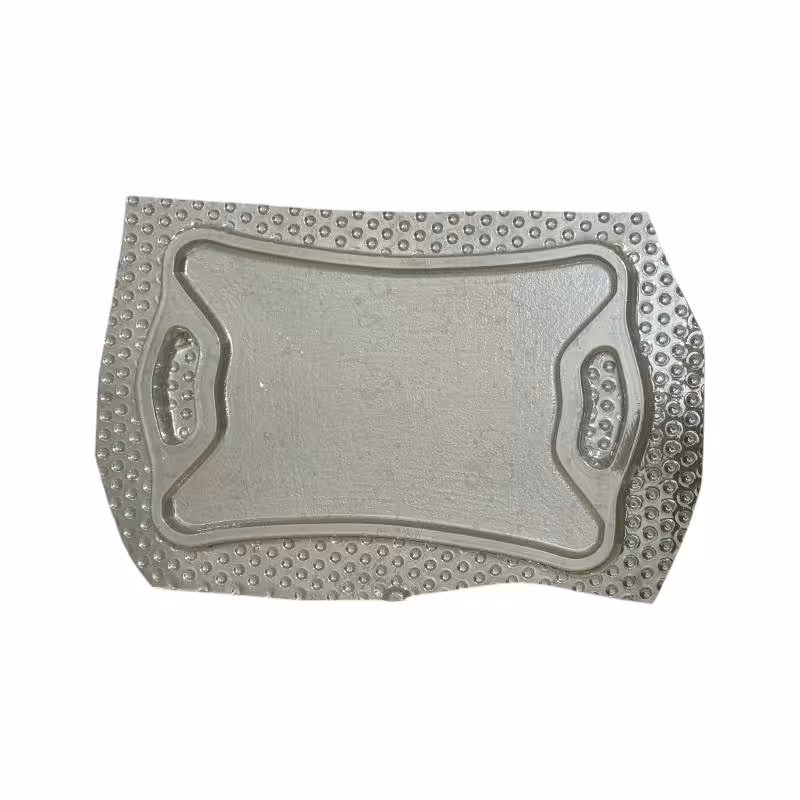 قالب طلقی سینی دسته دار 17 در 26.5 سانت