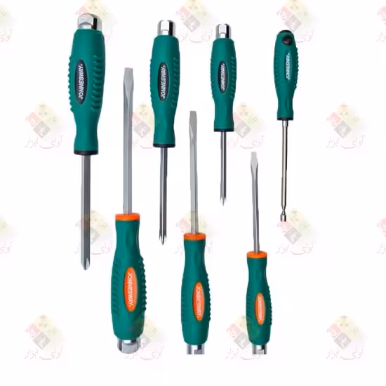 مجموعه 7 عددی پیچ گوشتی ضربه خور جانزوی تایوان