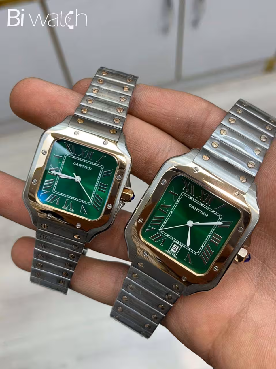 ساعت مچی ست کارتیر مدل Cartier Santos 9947C