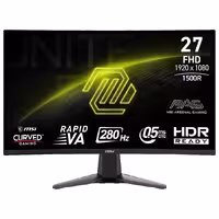 مانیتور خمیده 27 اینچ ام اس آی MAG276CXF FHD R-VA 280Hz 0.5ms