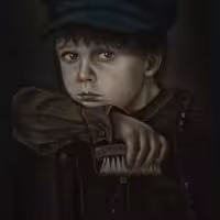 سفارش پرتره سیاه قلم چهره