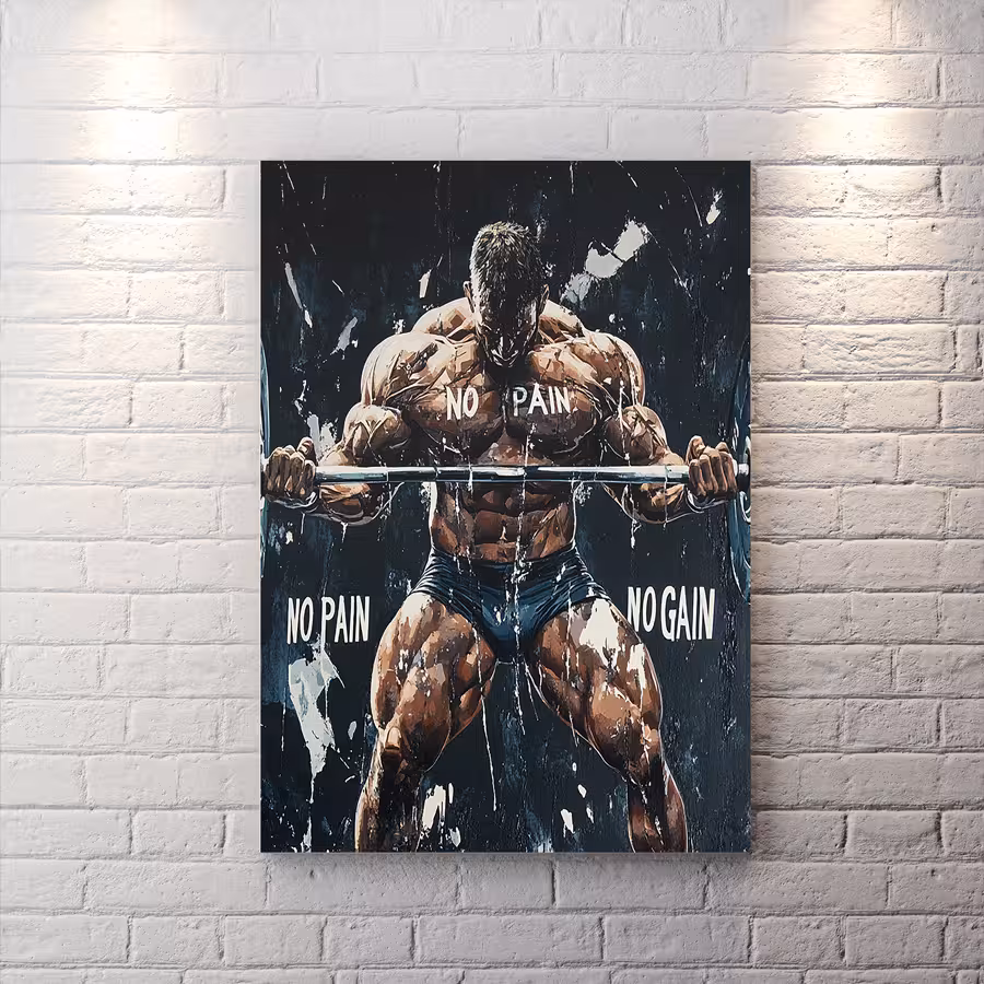 تخته شاسی دکوراتیو طرح بدنسازی HQCs-2329