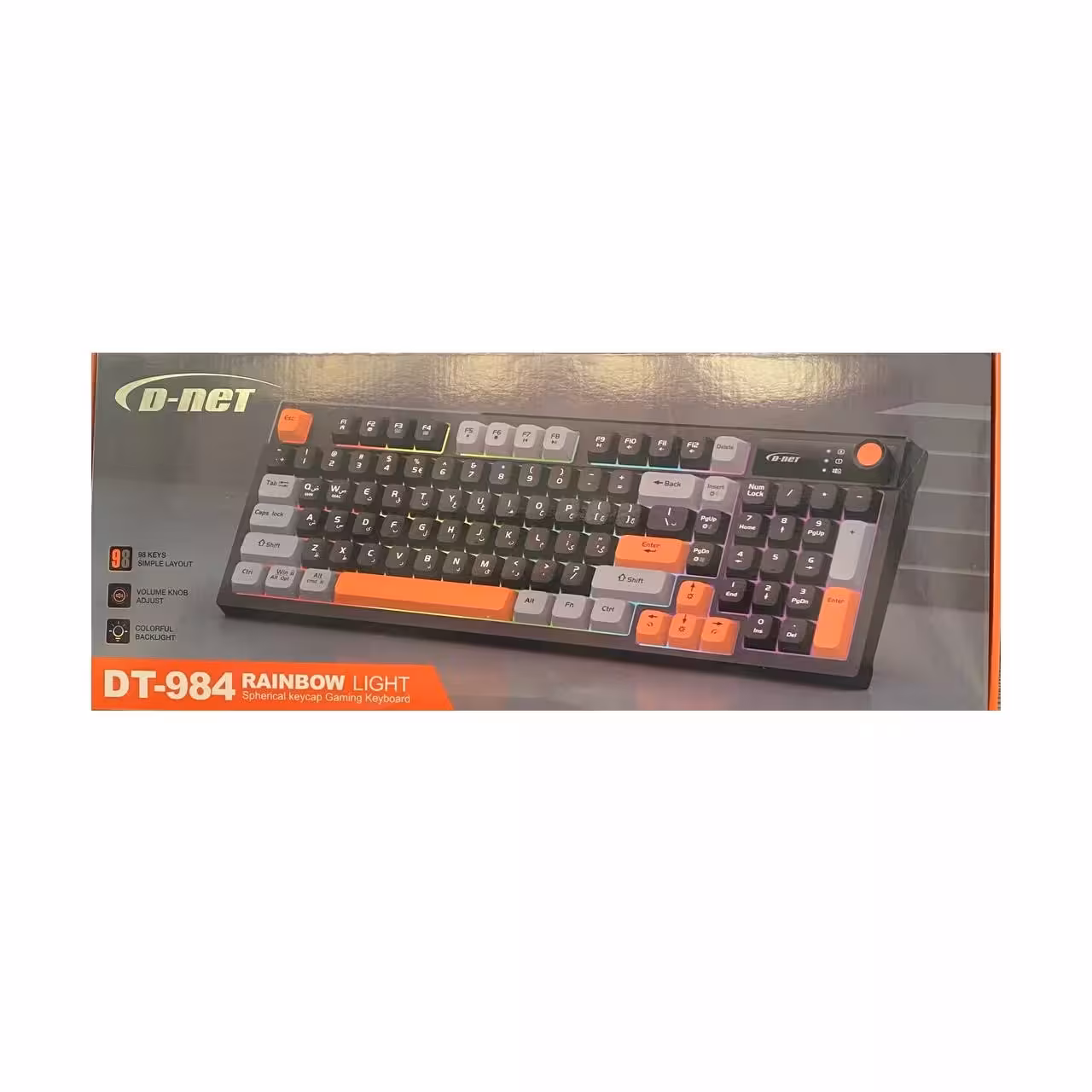 کیبورد گیمینگ دی نت مدل DT-984