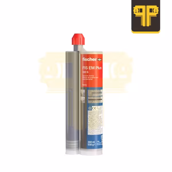 چسب کاشت میلگرد دو جزئی فیشر FISCHER EM PLUS اصل اروپا