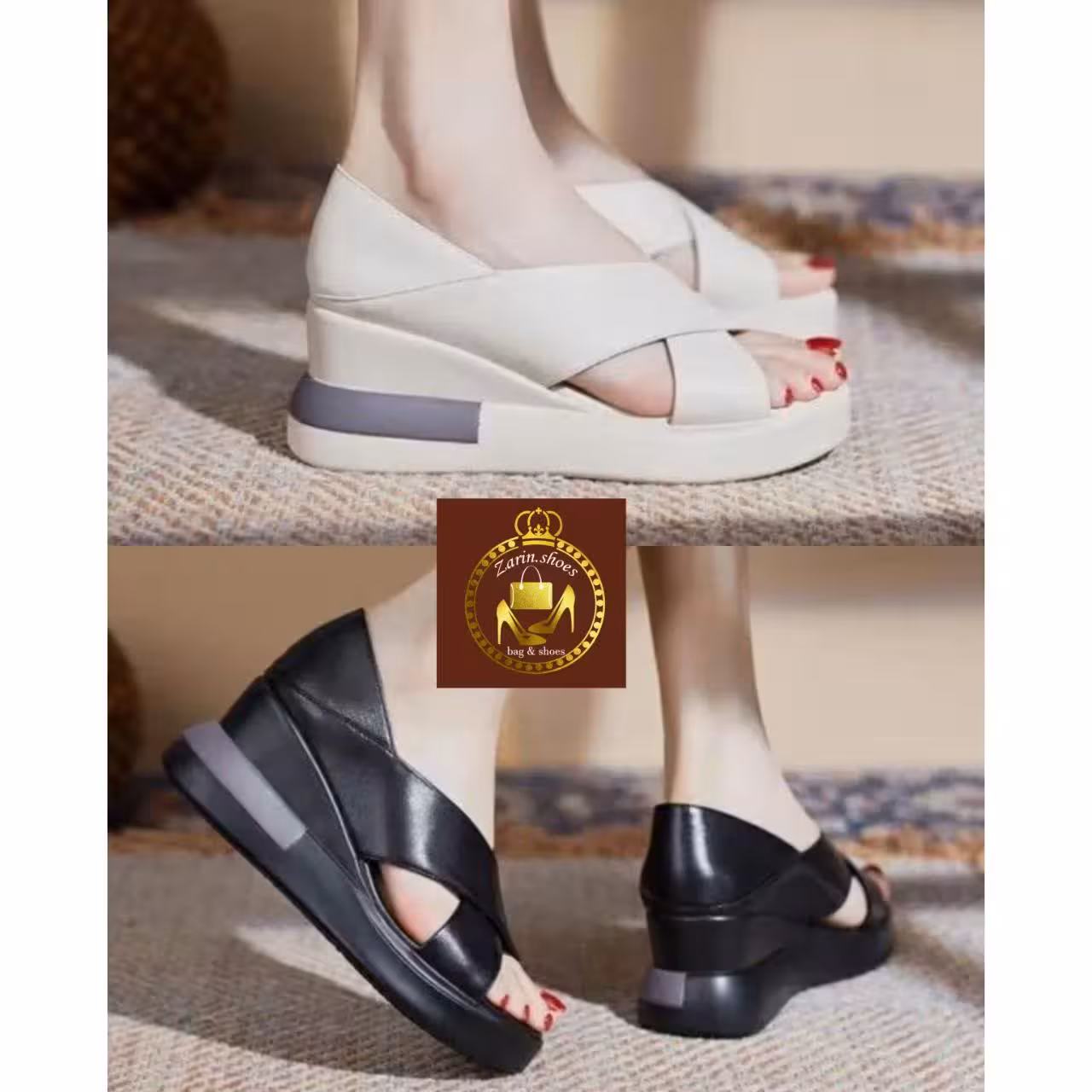 صندل لژدار طبی تابستانی زنانه اسکایپ مرسانا
