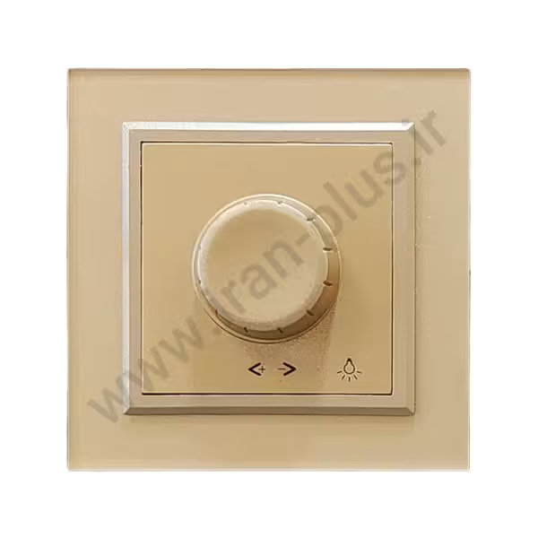 دیمرلامپ500 وات مدل برلیان پلکسی بژ