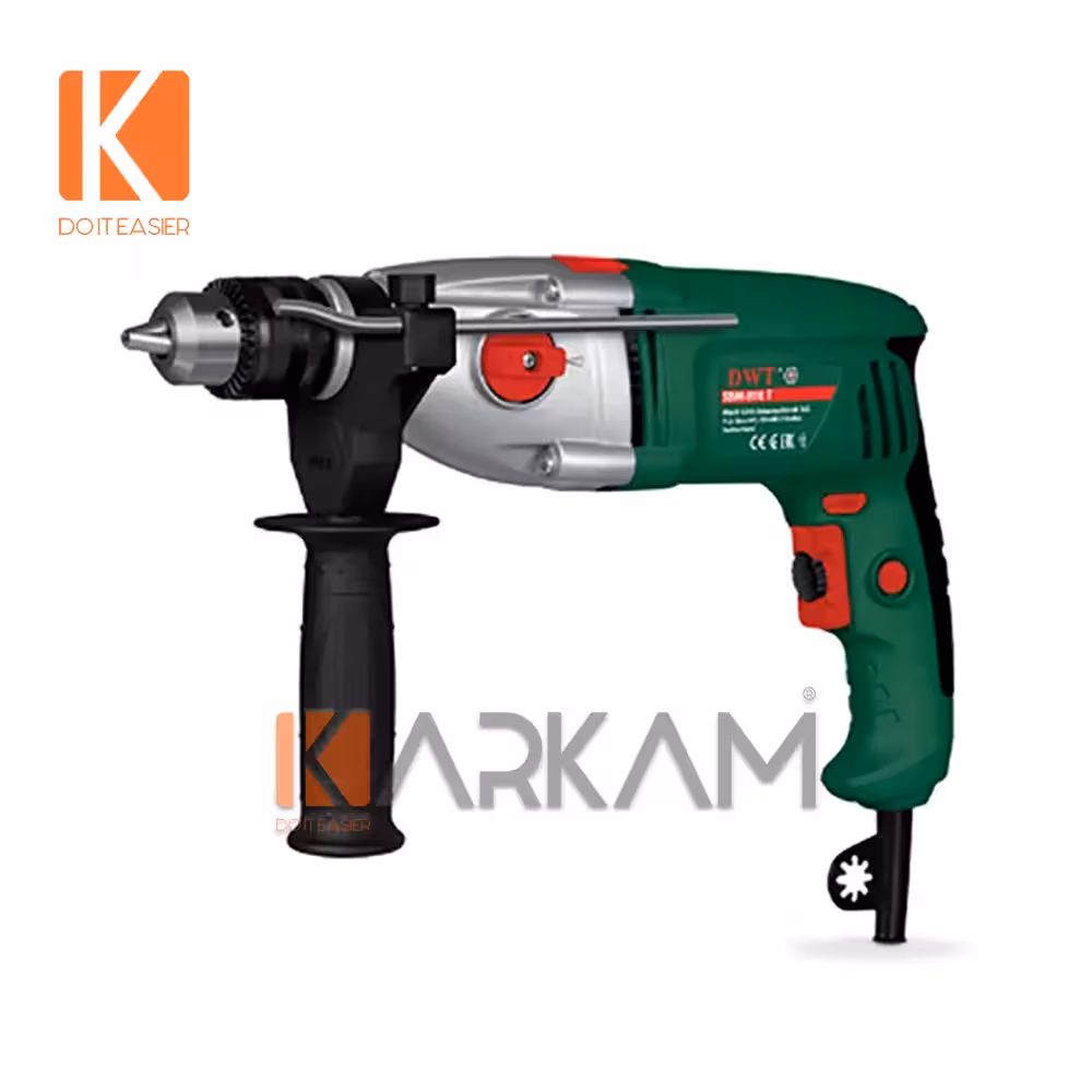 دریل 13 میلیمتر دوسرعته DWT مدل SBM810 T