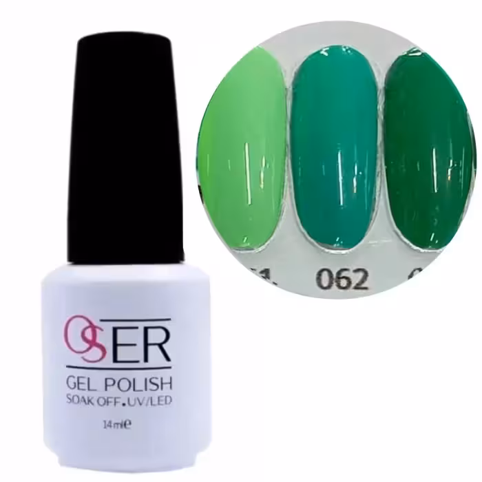 لاک ژل ناخن اوسر شماره 062 OSER GEL PULISH