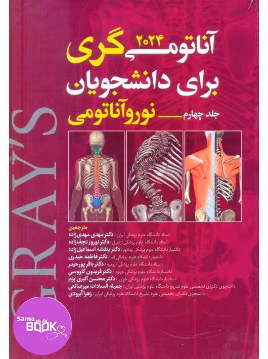 نوروآناتومی گری برای دانشجویان 2024 جلد چهارم نوروآناتومی مهدی زاده