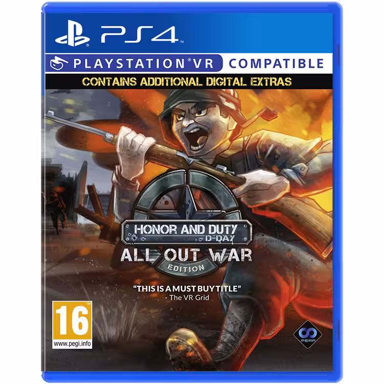خرید دیسک بازی Honor and Duty نسخه All Out برای PS4 با بهترین قیمت