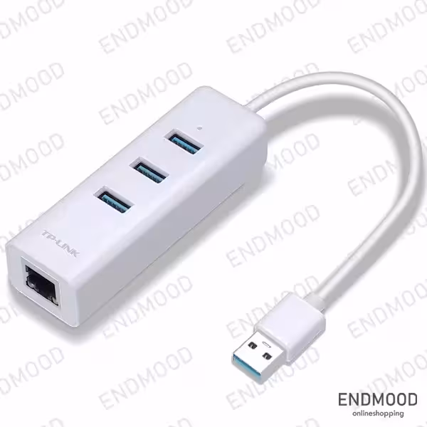 هاب USB 3.0 و کارت شبکه تی پی لینک Tp-link UE330