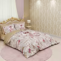 سرویس لحاف روتختی ترکسان کد D189 دو نفره 6 تکه