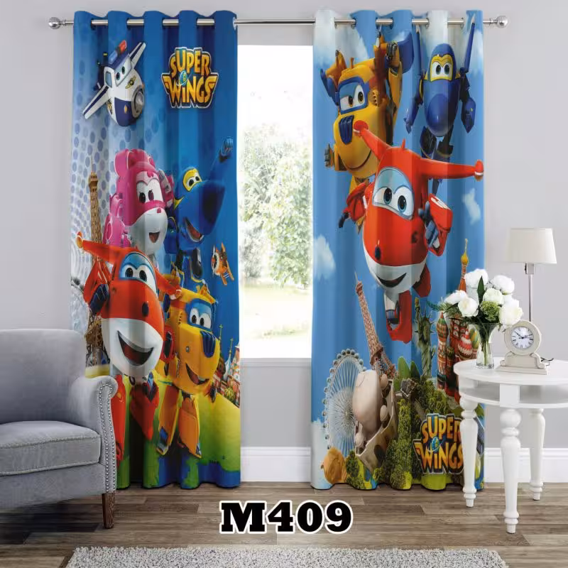 پرده سه بعدی طرح کودک