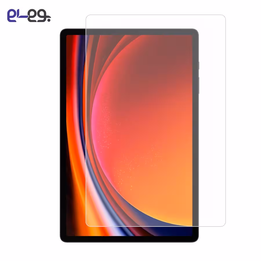محافظ صفحه نمایش گلس شفاف تبلت سامسونگ اس 9 پلاس Galaxy Tab S9 Plus SM-X816B
