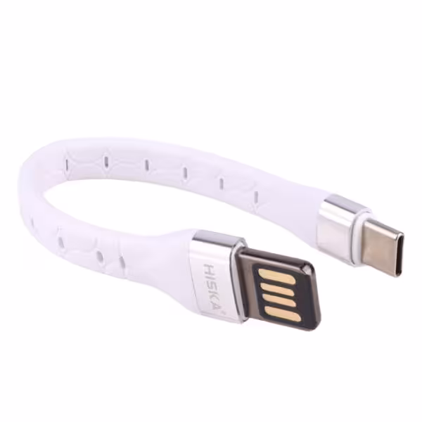 کابل تبدیل USB به Type-C هیسکا مدل LX-1015 طول 0.15 متر