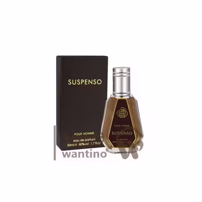 عطر ادکلن مردانه دی اند جی اینتنسو فراگرنس ورد سوسپنسو پور هوم (Fragrance World Suspenso - D&G Pour Homme Intenso) 50 میل