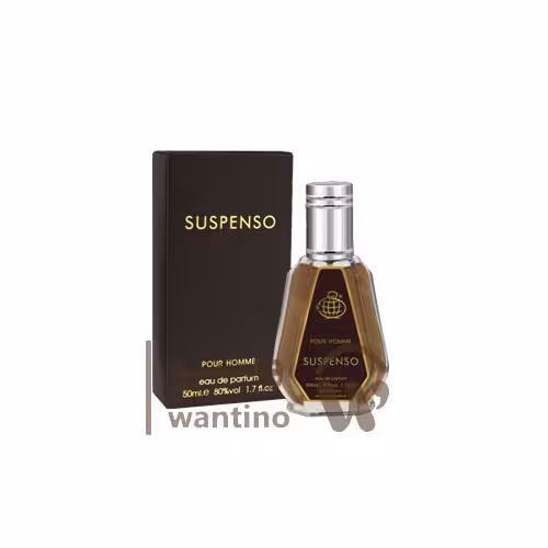 عطر ادکلن مردانه دی اند جی اینتنسو فراگرنس ورد سوسپنسو پور هوم (Fragrance World Suspenso - D&G Pour Homme Intenso) 50 میل