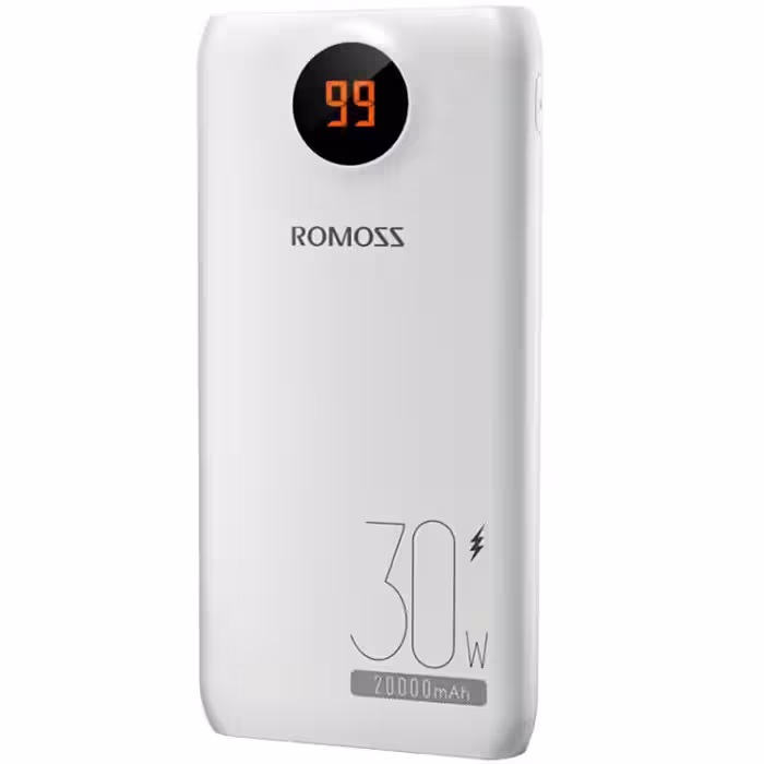 پاوربانک روموس ROMOSS SW20S PRO 30W ظرفیت 20000 میلی آمپر