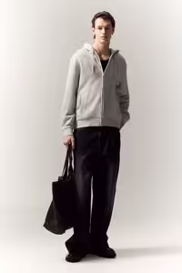 سویشرت مردانه به طور مرتب و بالای صفحه زیپ H&M