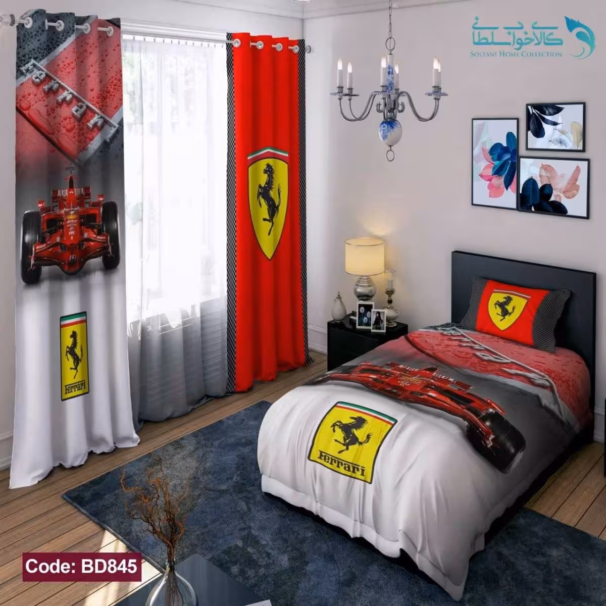 روتختی طرح فراری یکنفره کد BD845