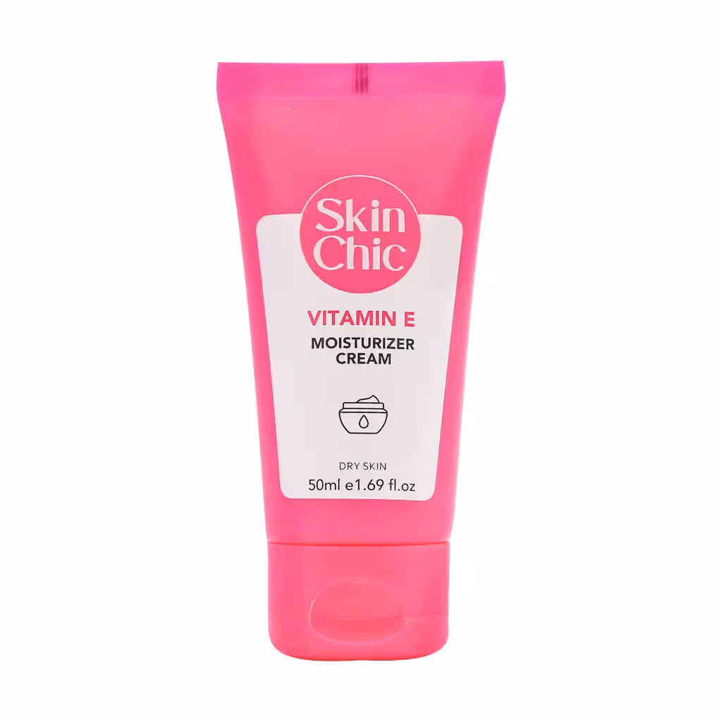 کرم مرطوب کننده قوی ویتامین ای پوست خیلی خشک 50 میلی لیتر اسکین شیک Skin Chic