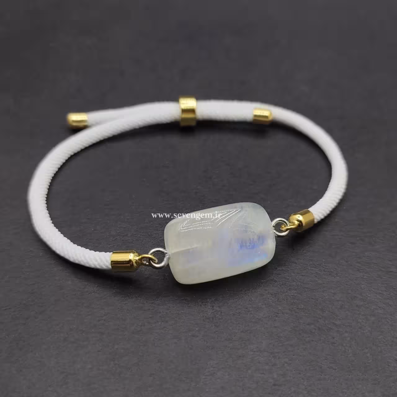 دستبند لابرادوریت سفید (کدA339)