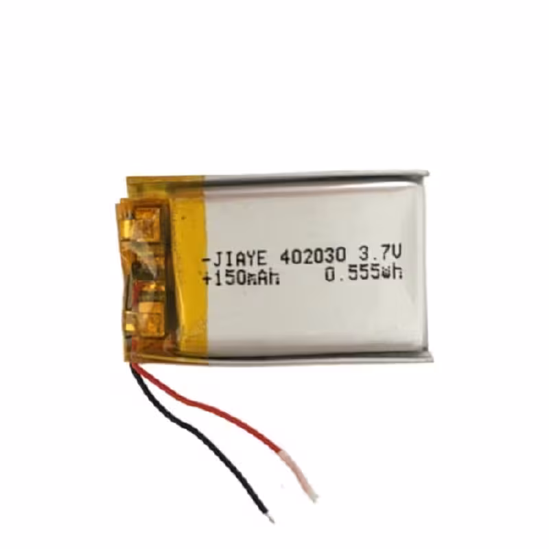 باتری لیتیومی مدل 402030 با ظرفیت 150 میلی آمپر ساعت