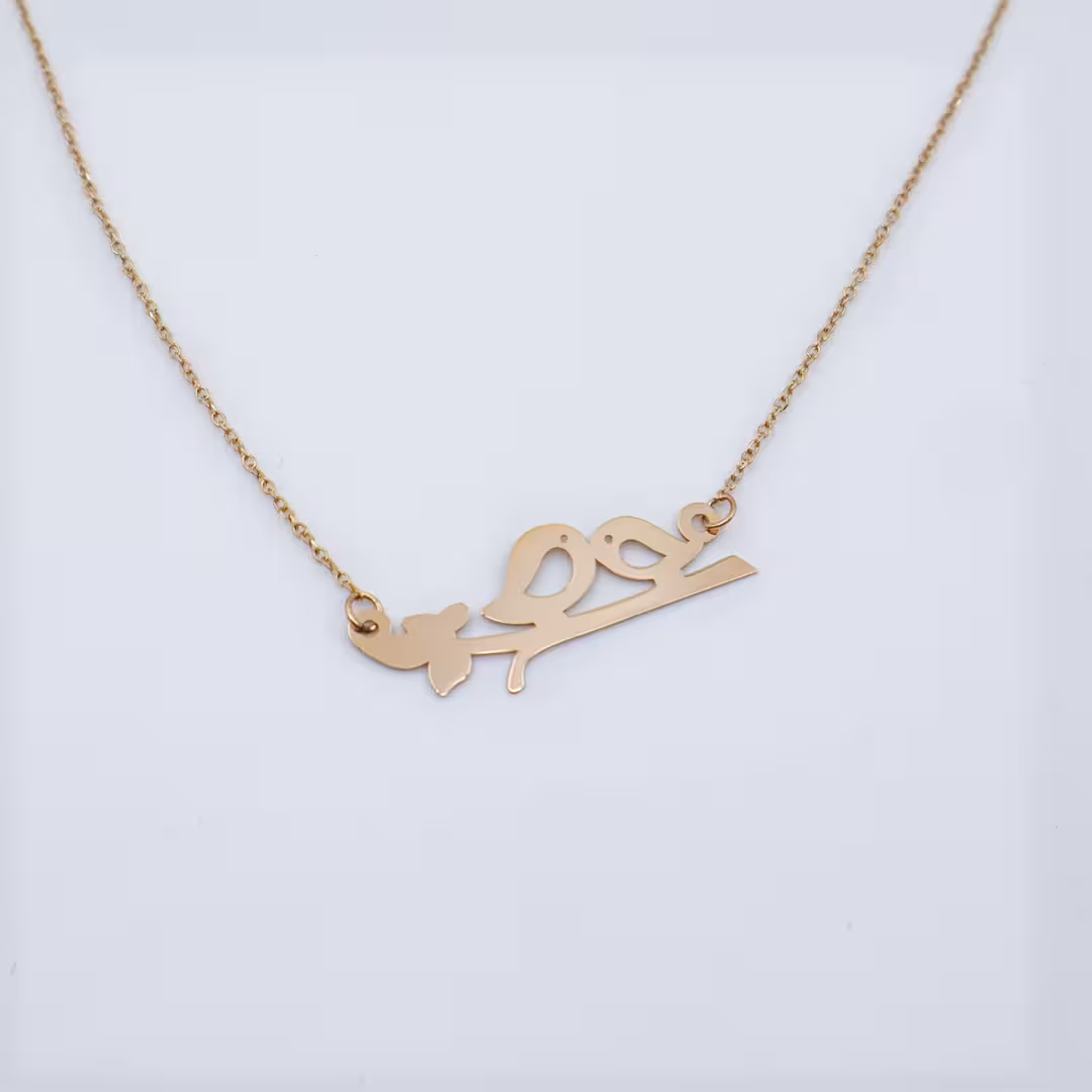 گردن آویز طلا مینمال