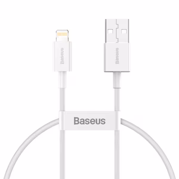 کابل تبدیل USB به لایتنینگ باسئوس 25 سانتی متری مدل CALYS-01