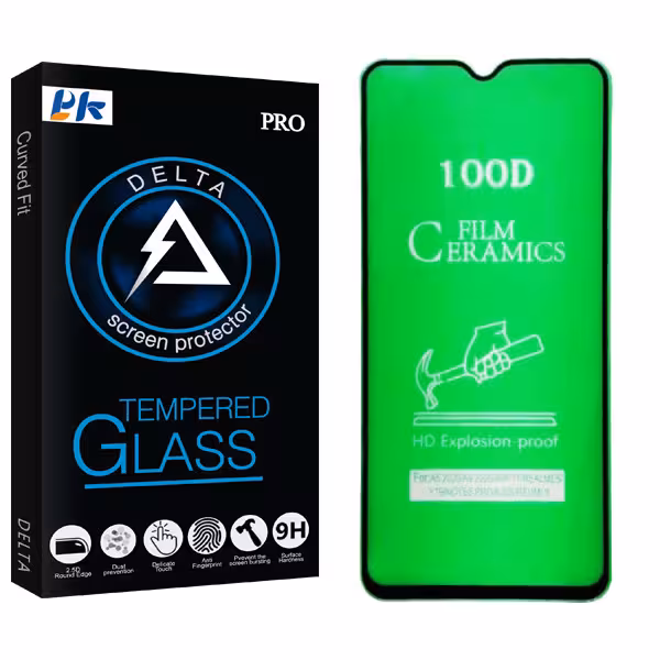 محافظ صفحه نمایش سرامیکی پی کی مدل Delta Glass مناسب برای گوشی موبایل سامسونگ Galaxy A50s