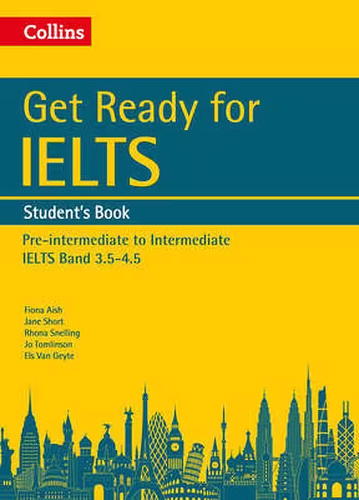 خرید کتاب کالینز گت ردی فور آیلتس Collins Get Ready for IELTS Band 3.5-4.5