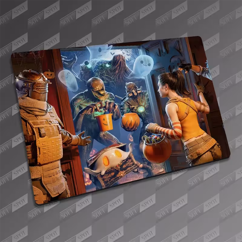 ماوس پد طرح PUBG Trick Or Treasure Specter MP-162