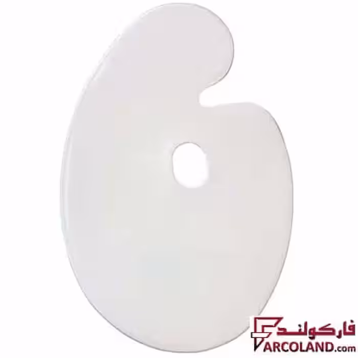 پالت رنگ مدل تخت ساده پلاستیکی