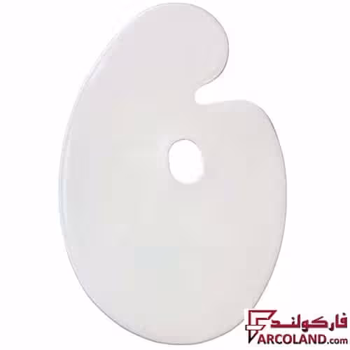 پالت رنگ مدل تخت ساده پلاستیکی