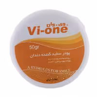 پودر سفید کننده دندان پرتقال وی وان 50 گرمی