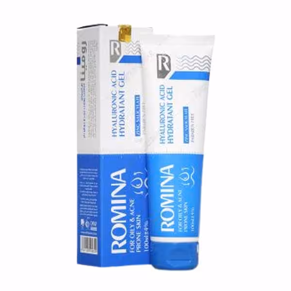 ژل آبرسان مناسب پوست چرب و جوشدار 100 میل رومینا
